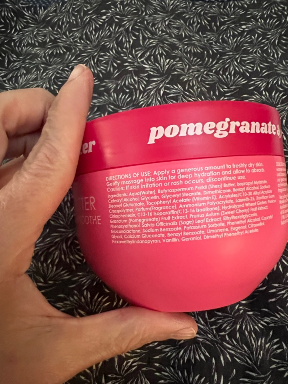 Ciroa Pomegranate & Cherry Body Butter - Bright Pink - Picture 4 of 4